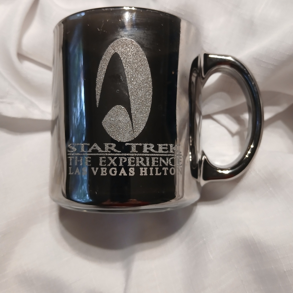 Star Trek 1997 The Experience Silver Mug - Picture 2 of 9